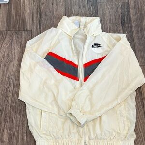 Nike Cream Mesh-Lined Jacket